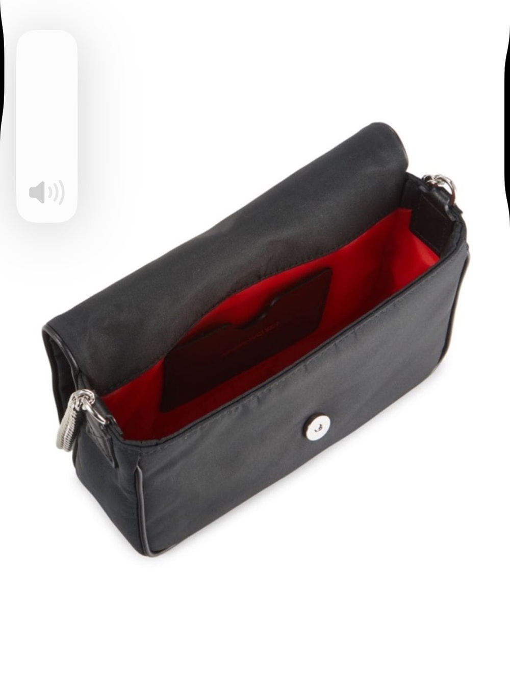 Alexander McQueen Black Leather Flap Chain Shoulder Bag - Picture 6 of 6